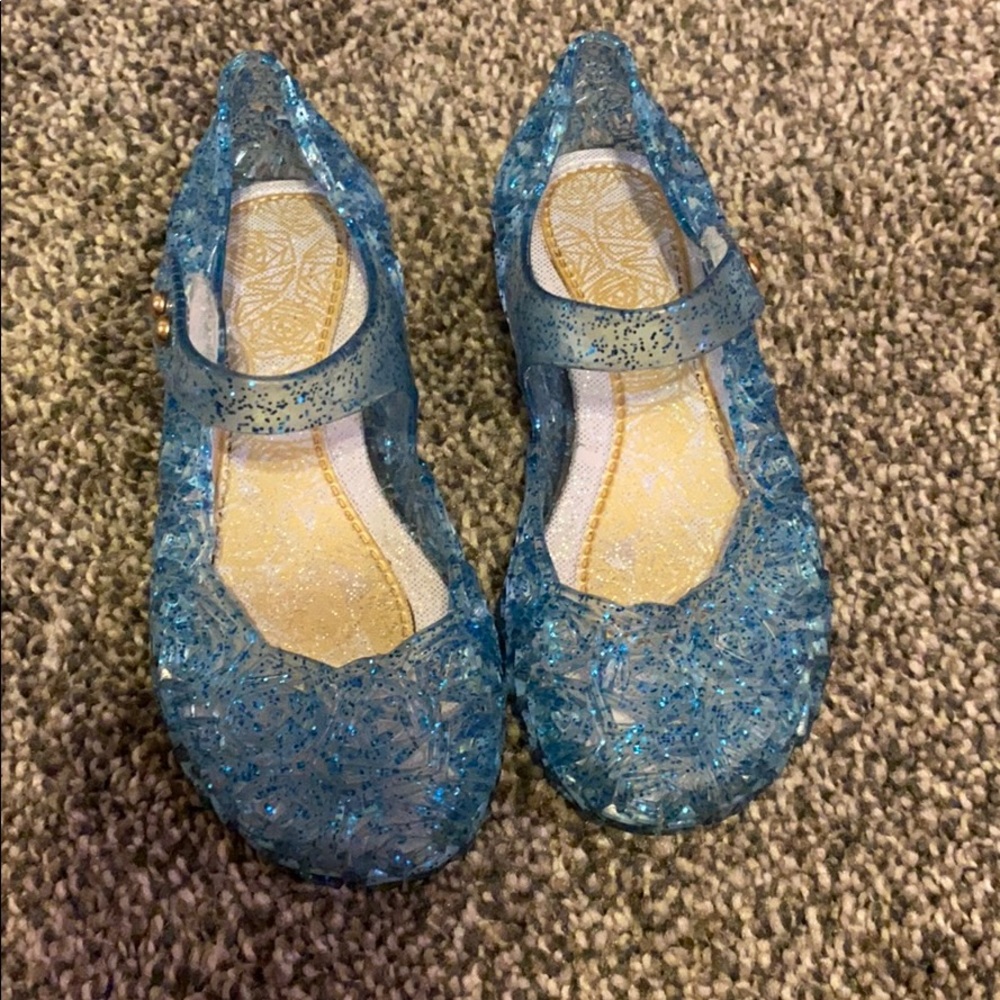 Blue sparkle jellies 💙